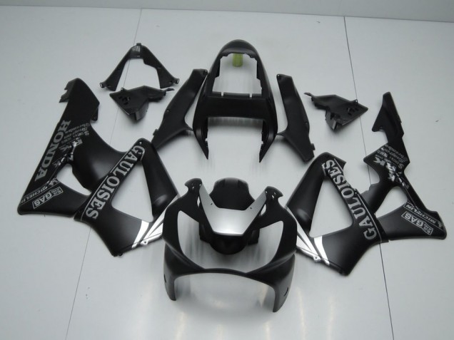 Negro Mate Plata Carenado Moto Honda CBR 900 RR 929 2000-2001