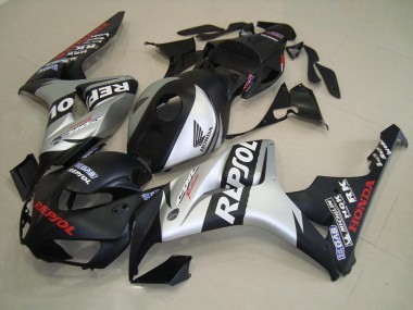 Negro Mate Plata Repsol Kits Completo Carenado Moto Honda CBR 1000 RR 2006-2007
