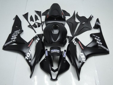 Negro Mate Repsol Carenado Moto Honda CBR 600 RR 2007-2008