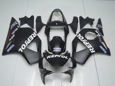 Negro Mate Repsol Carenado Moto Honda CBR 900 RR 954 2002-2003
