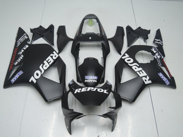 Negro Mate Repsol Carenado Moto Honda CBR 900 RR 954 2002-2003