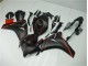 Negro Mate Rojo Carenado Moto Honda CBR 1000 RR 2008-2011