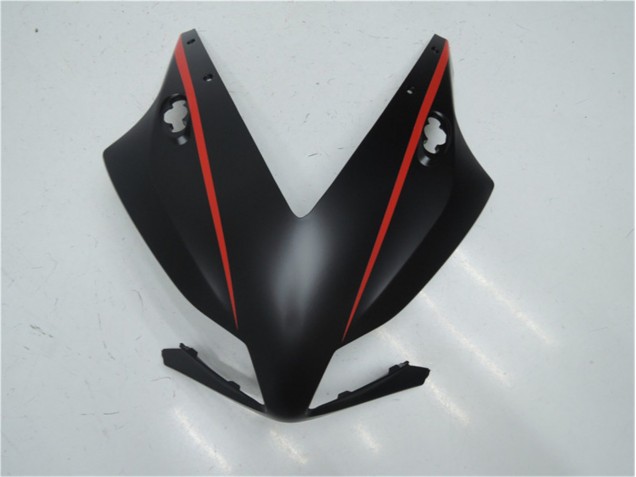 Negro Mate Rojo Carenado Moto Honda CBR 1000 RR 2012-2016 Negro Mate Rojo Carenado Moto Honda CBR 1000 RR 2012-2016