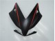 Negro Mate Rojo Carenado Moto Honda CBR 1000 RR 2012-2016 Negro Mate Rojo Carenado Moto Honda CBR 1000 RR 2012-2016