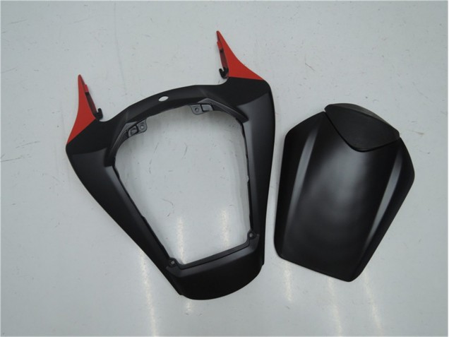 Negro Mate Rojo Carenado Moto Honda CBR 1000 RR 2012-2016 Negro Mate Rojo Carenado Moto Honda CBR 1000 RR 2012-2016