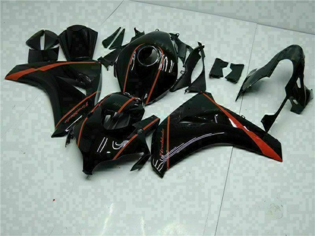 Negro Moto Plástica Honda CBR 1000 RR 2008-2011 Negro Moto Plástica Honda CBR 1000 RR 2008-2011
