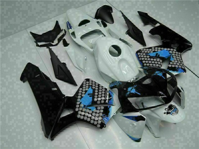 Negro Moto Plástica Honda CBR 600 RR 2005-2006