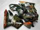 Negro Naranja BACARDI Carenado Moto Honda CBR 600 RR 2005-2006