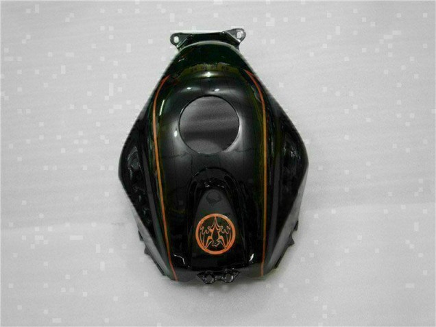 Negro Naranja BACARDI Carenado Moto Honda CBR 600 RR 2005-2006