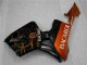 Negro Naranja BACARDI Carenado Moto Honda CBR 600 RR 2005-2006
