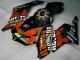 Negro Naranja Carenado & Plástico Moto Honda CBR 1000 RR 2004-2005
