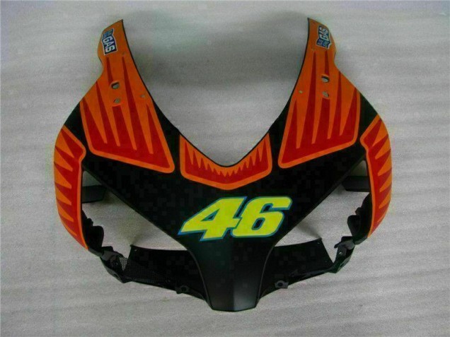 Negro Naranja Carenado & Plástico Moto Honda CBR 1000 RR 2004-2005