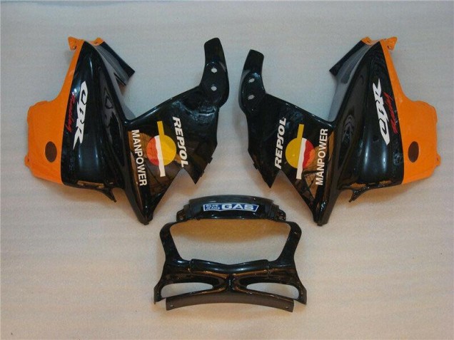 Negro Naranja Repsol Kit Carenado ABS Completo Honda CBR 600 F3 1995-1998