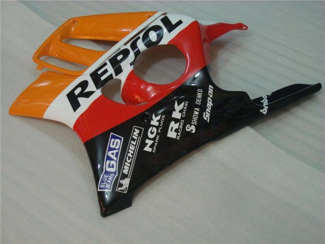 Negro Naranja Repsol Kit Carenado ABS Completo Honda CBR 600 F3 1995-1998