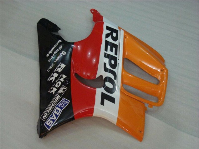 Negro Naranja Repsol Kit Carenado ABS Completo Honda CBR 600 F3 1995-1998