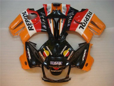 Negro Naranja Repsol Kit Carenado ABS Completo Honda CBR 600 F3 1995-1998