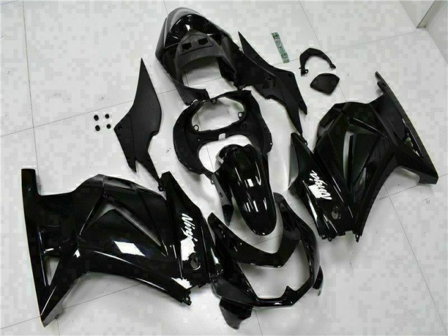 Negro Ninja Carenado Moto Kawasaki EX250 2008-2012