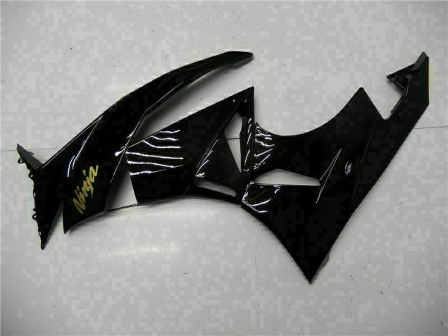 Negro Oro Ninja Carenado Moto Kawasaki ZX6R 2009-2012 Negro Oro Ninja Carenado Moto Kawasaki ZX6R 2009-2012