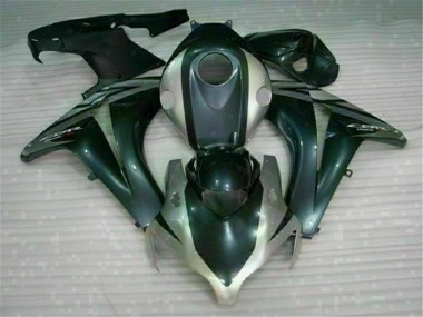 Negro Plata Carenado Moto Honda CBR 1000 RR 2008-2011