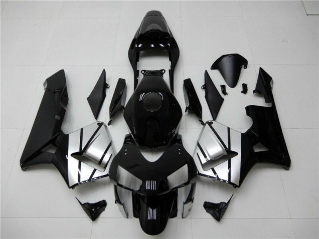 Negro Plata Carenado Moto Honda CBR 600 RR 2003-2004