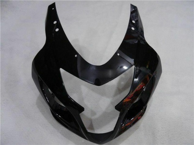 Negro Plata Carenado Moto Suzuki GSXR 600 / 750 K4 2004-2005 Negro Plata Carenado Moto Suzuki GSXR 600 / 750 K4 2004-2005