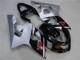 Negro Plata Carenado Moto Suzuki GSXR 600 / 750 K4 2004-2005 Negro Plata Carenado Moto Suzuki GSXR 600 / 750 K4 2004-2005