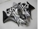 Negro Plata Gris Carenado Moto Honda CBR 1000 RR 2006-2007