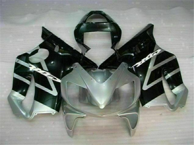 Negro Plata Kit Completo Carenado Moto Honda CBR 600 F4i 2001-2003 Negro Plata Kit Completo Carenado Moto Honda CBR 600 F4i 2001-2003