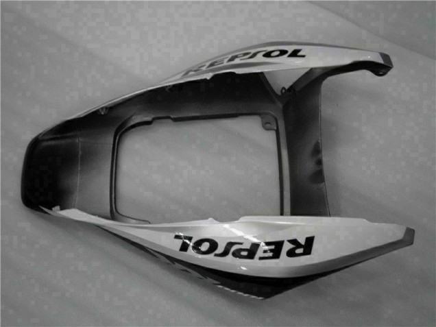 Negro Plata Repsol ABS Moto Plástica Honda CBR 1000 RR 2004-2005 Negro Plata Repsol ABS Moto Plástica Honda CBR 1000 RR 2004-2005