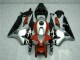 Negro Plata Rojo Carenado Moto Honda CBR 600 RR 2005-2006