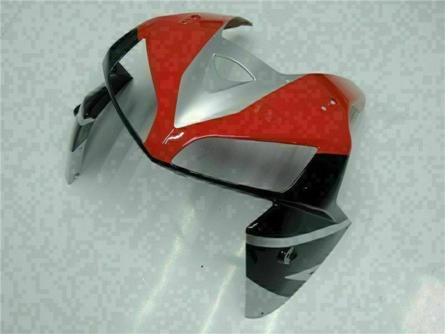 Negro Plata Rojo Carenado Moto Honda CBR 600 RR 2005-2006