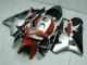 Negro Plata Rojo Carenado Moto Honda CBR 600 RR 2005-2006