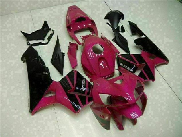 Negro Púrpura Carenado Moto Honda CBR 600 RR 2005-2006