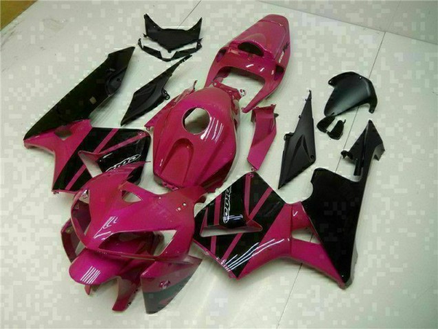 Negro Púrpura Carenado Moto Honda CBR 600 RR 2005-2006