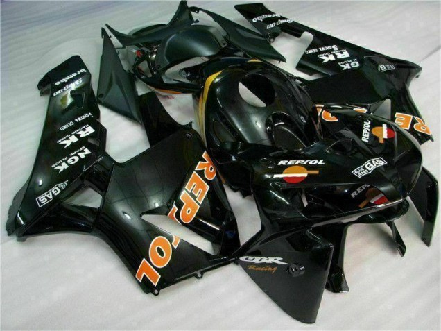 Negro Repsol Kits Completo Carenado Moto ABS Honda CBR 600 RR 2005-2006