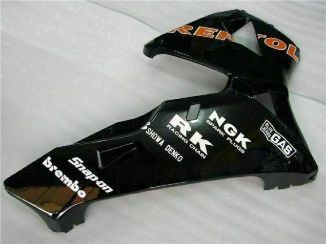 Negro Repsol Kits Completo Carenado Moto ABS Honda CBR 600 RR 2005-2006