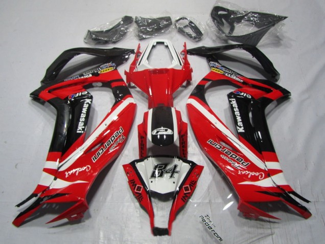 Negro Rojo 84 Carenado Moto Kawasaki ZX10R 2011-2015 Negro Rojo 84 Carenado Moto Kawasaki ZX10R 2011-2015