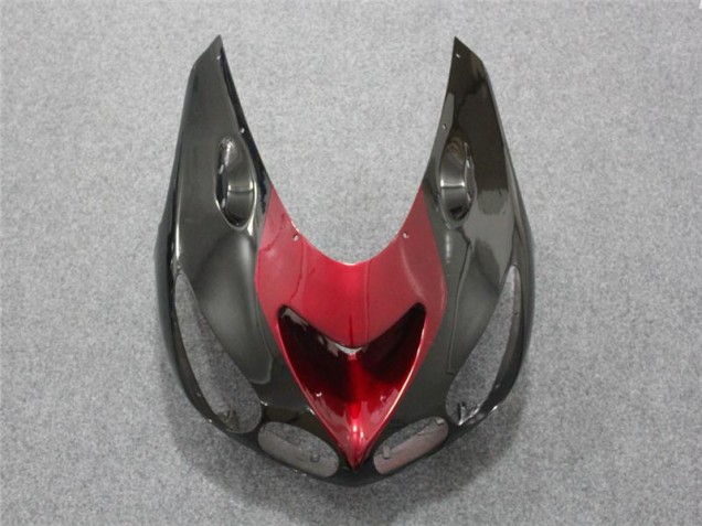 Negro Rojo ABS Carenado Motocicleta Kawasaki ZX14R ZZR 1400 2006-2011 Negro Rojo ABS Carenado Motocicleta Kawasaki ZX14R ZZR 1400 2006-2011