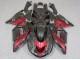 Negro Rojo ABS Carenado Motocicleta Kawasaki ZX14R ZZR 1400 2006-2011 Negro Rojo ABS Carenado Motocicleta Kawasaki ZX14R ZZR 1400 2006-2011