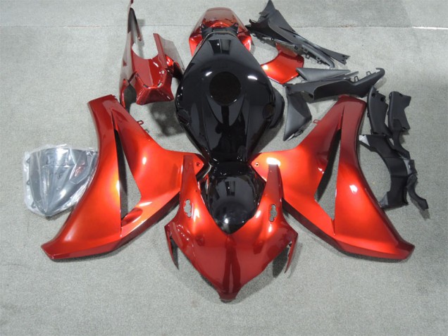 Negro Rojo ABS Moto Plástico Honda CBR 1000 RR 2008-2011 Negro Rojo ABS Moto Plástico Honda CBR 1000 RR 2008-2011