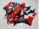Negro Rojo ABS Moto Plásticos Honda CBR 600 RR 2007-2008