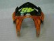 Negro Rojo Amarillo 46 Carenado Moto Honda CBR 600 RR 2005-2006