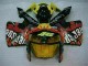 Negro Rojo Amarillo 46 Carenado Moto Honda CBR 600 RR 2005-2006