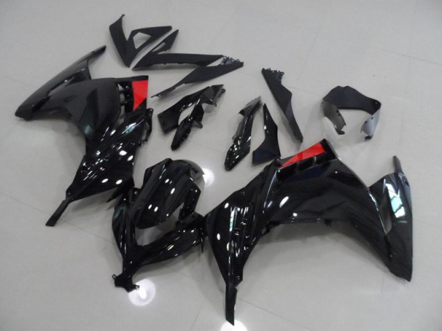 Negro Rojo Carenado Moto Kawasaki ZX 300R 2013-2016 Negro Rojo Carenado Moto Kawasaki ZX 300R 2013-2016
