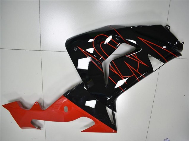Negro Rojo Carenado Moto Kawasaki ZX10R 2006-2007
