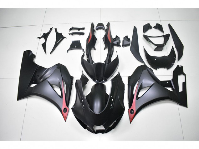 Negro Rojo Carenado Moto Suzuki GSXR 1000 2017-2023 Negro Rojo Carenado Moto Suzuki GSXR 1000 2017-2023