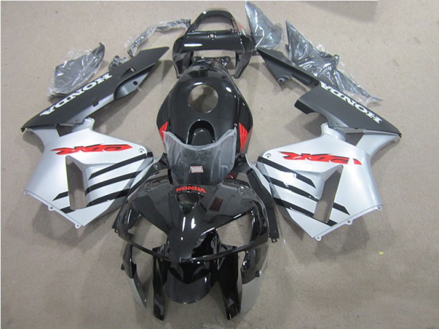 Negro Rojo Carenado & Plástico Moto Honda CBR 600 RR 2005-2006