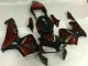 Negro Rojo Carrocería Motocicletas Honda CBR 600 RR 2003-2004