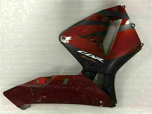 Negro Rojo Carrocería Motocicletas Honda CBR 600 RR 2003-2004