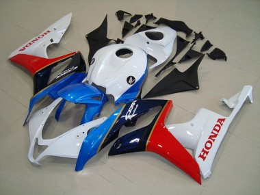 Negro Rojo Kit Carenado Moto Honda CBR 600 RR 2007-2008